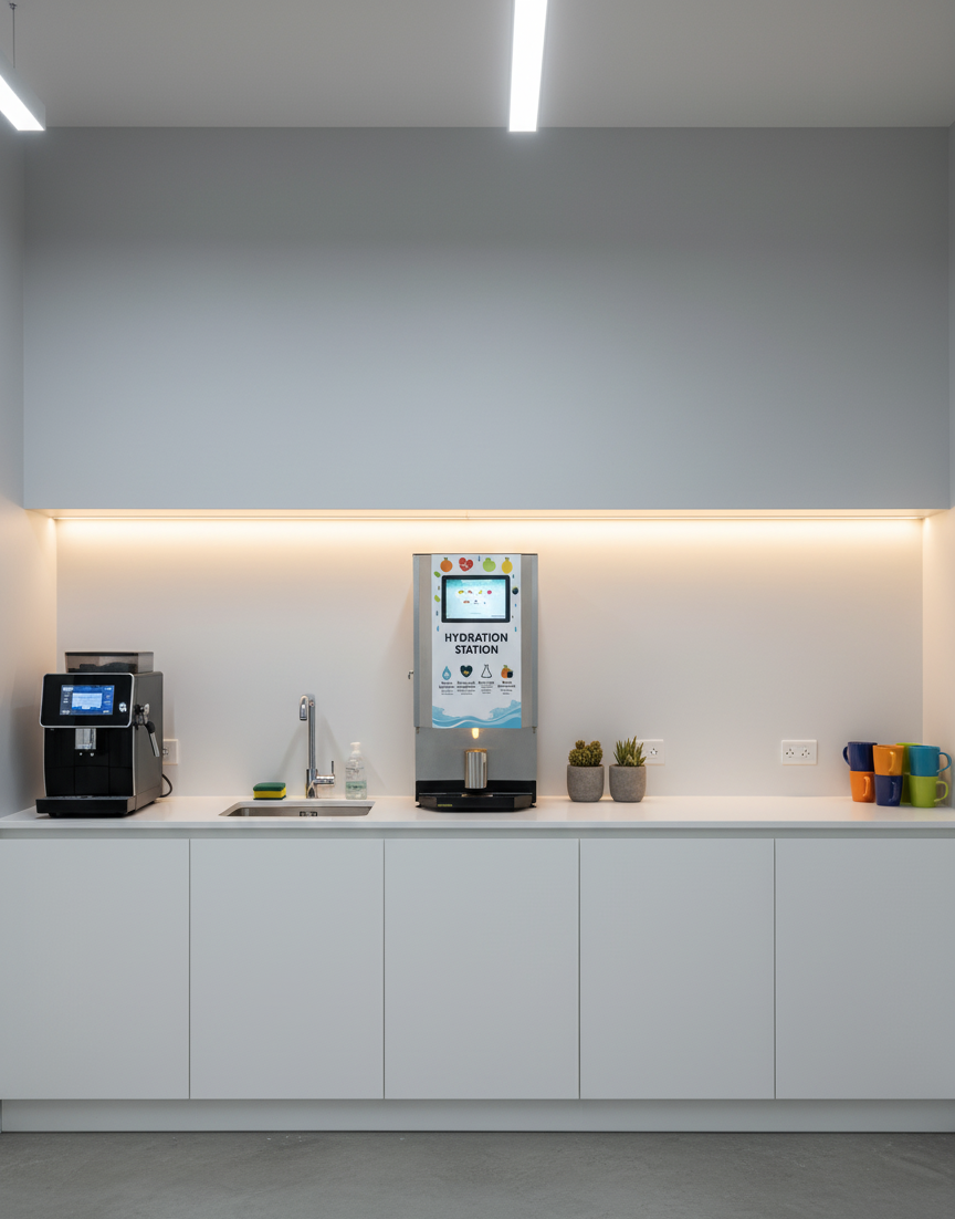 HydraX machine in an office setting